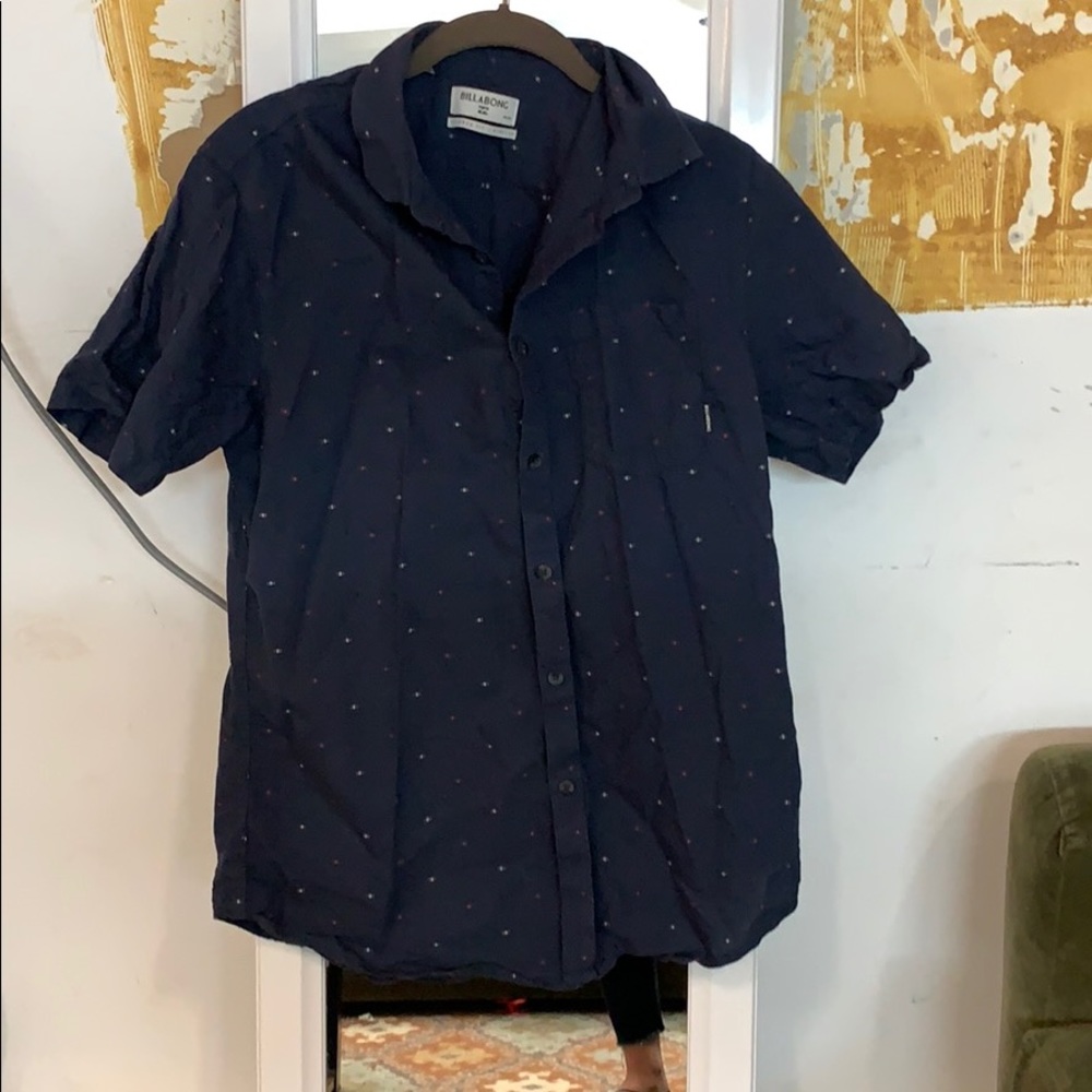 button up tee